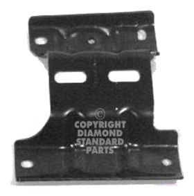 1997-2004 FORD PICKUP FORD LIGHTDUTY Front Passenger Side Bumper Mounting Plate - Diamond Standard - FO1067138DSC