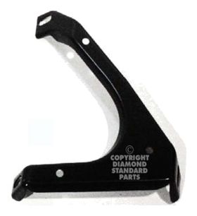 1999-2002 FORD PICKUP FORD SUPERDUTY Passenger Side Front Bumper V-Bracket - Diamond Standard - FO1067146DSC