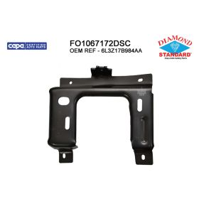 2006-2008 Lincoln Mark Lt - Front Passenger Side Bumper Mounting Plate - FO1067172