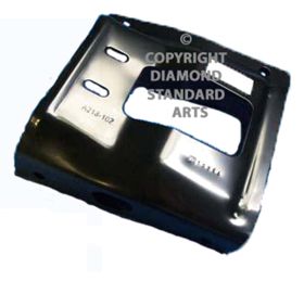 2008-2010 Ford Pickup F450 Superduty Bumper Mounting Plate Front Passenger Side Steel - OEM# 8C3Z17B984A - FO1067173-3
