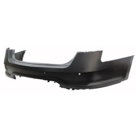 2010-2012 Ford Taurus Bumper Rear Primed W/Sensor Hole W/Push Button Model - OEM# AG1Z17K835NAPTM - FO1100664-3