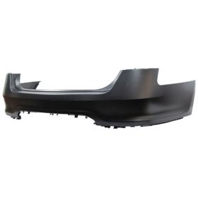 2010-2012 Ford Taurus Bumper Rear Primed W/O Sensor Hole W/O Push Button Model - OEM# AG1Z17K835LAPTM - FO1100666-3