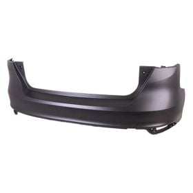 2015-2018 Ford Focus Bumper Rear Primed W/O Sensor Hole Hb - OEM# F1EZ17906MAPTM - FO1100712-3