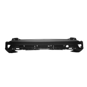 Rear Bumper Cover- Textured Gray- W/O Active Park Holes- W/O Park Assist Sensor Holes Oem# Gj5Z17K835Ac
