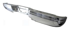 1999-2007 Ford Pickup- F450 / F550 Rear Bumper Face Bar-Chrome -Styleside - FO1102304-2