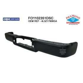 2004-2005 Lincoln Mark Lt Rear Step Bumper Face Bar - CAPA Certified ®