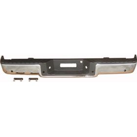 2005-2008 Ford Pickup F-150 Rear Step Bumper Assembly (Pull Bar Style - FO1103142DSN-2 OEM #8L3Z17906C/7L3Z17B807D/4L3Z17788AA/4L3Z17787AA