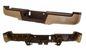 2017-2019 Ford Pickup F450 Superduty Rear Step Bumper Assembly - CAPA Certified ®