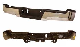 2017-2019 Ford Pickup F450 Superduty Rear Step Bumper Assembly - CAPA Certified ®