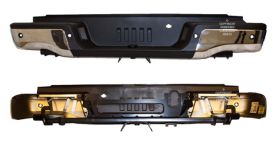 2019-2022 FORD RANGER PICKUP (2019-) Rear Step Bumper Assembly - Diamond Standard - FO1103238DSC OEM# KB3Z17906EPFM