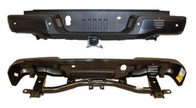 2019-2022 FORD RANGER PICKUP (2019-) Rear Step Bumper Assembly - Diamond Standard - FO1103239DSC OEM# KB3Z17906ADPTMPFM