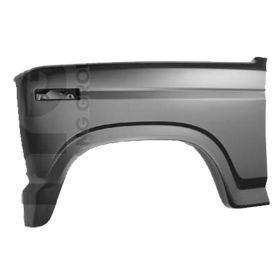 1980-1986 FORD PICKUP FORD FULLSIZE(-1996) Driver Side Front Fender - Value Line - FO1240107V