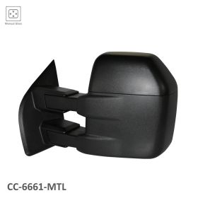 Ford Pickup F150 2015-2018 Driver Side Manual Door Mirror - FO1320515