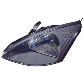 2003-2004 Ford Focus Head Lamp Driver Side Gray HQ - OEM# 3S4Z13008AD - FO2502199-3