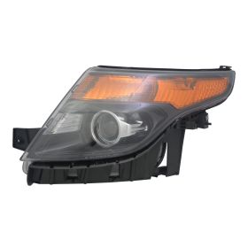 2013-2015 Ford Explorer Sport Head Lamp Driver Side Sport Model HQ - OEM# DB5Z13008H - FO2502313-3