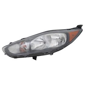 2014-2019 Ford Fiesta Hatchback Head Lamp Driver Side S/Se/St Model W/Dark Trim HQ - OEM# D2BZ13008H - FO2502324-3