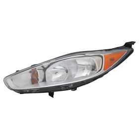 2014-2019 Ford Fiesta Hatchback Head Lamp Driver Side Halogen Titanium Model HQ - OEM# D2BZ13008K - FO2502325-3