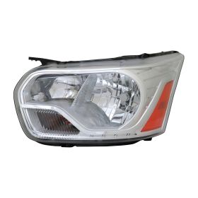 2015-2016 Ford Transit T-350Hd Passngr Van Head Lamp Driver Side Passenger/Cargo Van W/Chrome Trim To 9/2/15 HQ - OEM# CK4Z13008DA - FO2502329-3