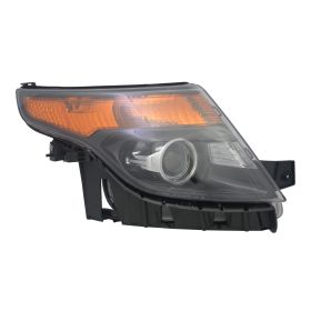 2013-2015 Ford Explorer Sport Head Lamp Passenger Side Sport Model HQ - OEM# DB5Z13008G - FO2503313-3