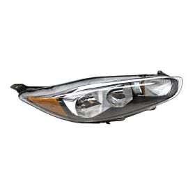 2014-2019 Ford Fiesta Hatchback Head Lamp Passenger Side S/Se/St Model W/Dark Trim HQ - OEM# D2BZ13008J - FO2503324-3