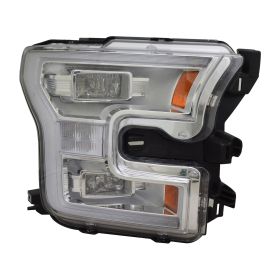 2015-2017 Ford Pickup- F150 Headlamp Assembly, Rh (Passenger Side)- Led Style- Fits Extended And Crew Cab Models- Capa Certified - FO2503344-2