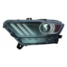 2020-2021 Ford Shelby Gt500 Mustang Headlamp Unit, Lh(Driver Side)- Hid- W/Led- Capa Certified - FO2518124-2