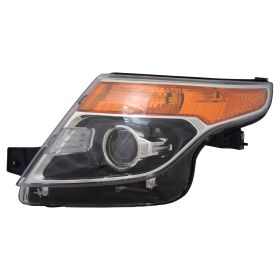 Ford Explorer 2011-2015 Driver Side Hid Headlight Lens Housing - FO2518127 OEM# [List of Available Parts]/Lights/Headlights