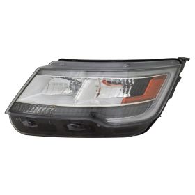 2016-2018 Ford Explorer Head Lamp Driver Side Hid Base Model HQ - OEM# FB5Z13008M - FO2518129-3