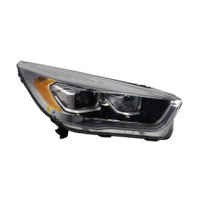 2017-2019 Ford Escape Headlamp Unit, Rh (Passenger Side)- Lens/Housing- Xenon- W/ Led Accent- Capa Certified - FO2519135-2