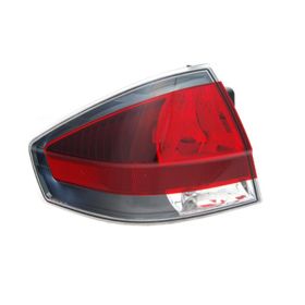 2009-2011 Ford Focus Tail Lamp Driver Side W/Dark Smoked Chrome Trim Coupe/Ses Sedan HQ - OEM# 9S4Z13405C - FO2800218-3