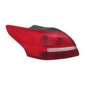 2015-2018 Ford Focus Tail Lamp Driver Side Sedan HQ - OEM# F1EZ13405B - FO2804114-3