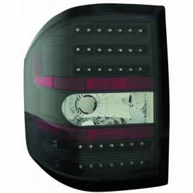 2004-2008 Ford Pickup- F150 (New Style) Performance Rear Lamp Set Lh (Driver Side)+Rh  (Passenger Side) - Led - Flareside - Black Housing - FO2811192x-2
