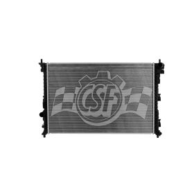 2016-2019 Ford Explorer Radiator- 3.5L- W/ Turbo W/ Power Take Off- 2" Core - FO3010352-2