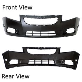 Chevrolet Cruze 2011-2014 Front Bumper Cover - GM1000924