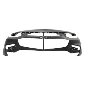 Front Bumper Cover- Primed- W/ Led Drl- W/O Park Assist Sensors- W/O Parallel Assist Sensors- Lt/Premier Model Oem# 84042377