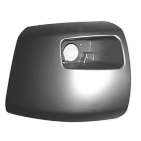 2007-2013 Chevrolet Pickup Chevy Silverado Bumper End Front Driver Side Primed W/Fog Lamp Hole 1500/Hyb - OEM# 15891681 - GM1004147-3