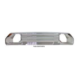 2019-2021 Gmc Sierra 1500- New Front Bumper Lower Skid Plate- Chrome- Denali Model- 5.3L/6.2L Engines - GM1044141-2