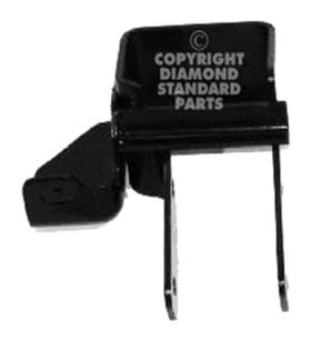 1999-2003 GMC YUKON XL Front Driver Side Bumper Impact Bar Bracket - Diamond Standard - GM1066132DSC
