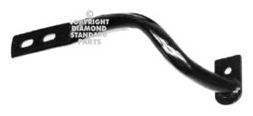 2003-2006 Chevrolet Pickup Chevy Silverado Bumper Brace Front Driver Side Steel 1500 Crew Cab/ All 2500/3500 Models - OEM# 15184118 - GM1066160-3