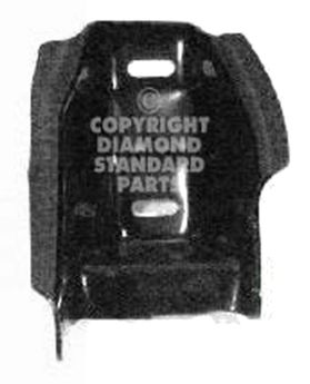 1982-1994 GMC S15 JIMMY Front Passenger Side Bumper Mounting Bracket - Diamond Standard - GM1067111DSC