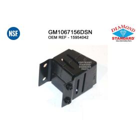 1995-2005 Chevrolet Astro Van Front Bumper Bracket, Rh (Passenger Side) - Diamond Standard ? - GM1067156DSN-2