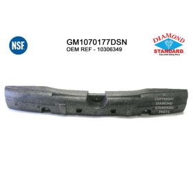 1997-2005 Buick Century Front Bumper Absorber - GM1070177DSN-2 OEM #10306349