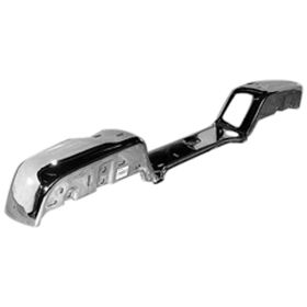 2004-2012 Chevrolet Colorado Rear Bumper Facebar- Chrome- Fleetside- Step Type- W/O Tow- 1St Design - GM1102549-2