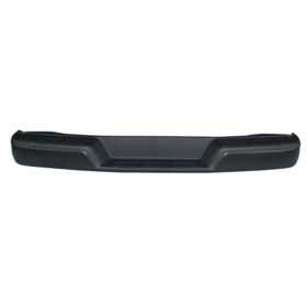 1996-2020 Chevrolet Express Van Rear Bumper Assembly (Includes Mounting Brackets)- Black- W/ Black Pad- W/O Sensor Holes - GM1103143-2