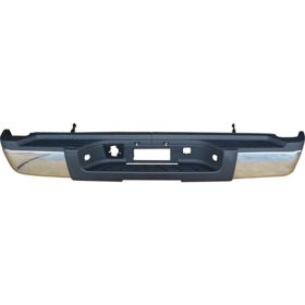 2011-2014 Chevrolet Silverado 2500 / 3500 Rear Step Bumper Assembly- Chrome Ends- W/O Sensor- - GM1103164-2