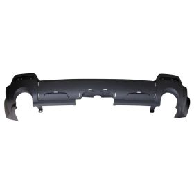 2010-2015 Gmc Terrain Valance Rear Lower Matte-Dk Gray W/Dual Exh W/Chrome Pkg - OEM# 25880094 - GM1195114-3