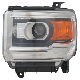 2015-2017 Gmc Pickup Gmc Denali 2500 Head Lamp Driver Side Halogen W/O Led HQ - OEM# 84144049 - GM2502394-3