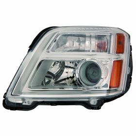 2016-2017 Gmc Terrain Head Lamp Driver Side W/Chrome Bezel HQ - OEM# 84791980 - GM2502435-3
