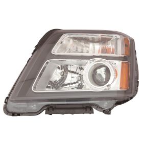 2016-2017 Gmc Terrain Head Lamp Driver Side Halogen Denali Model Black Bezel HQ - OEM# 84791978 - GM2502436-3