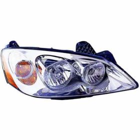 2008-2010 Pontiac G6 Head Lamp Passenger Side W/Clear Round Lens For Ctf Pkg HQ - OEM# 20787974 - GM2503355-3